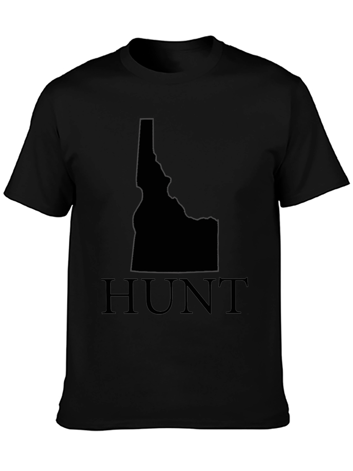 Idaho Hunt T-Shirt - State Outline Graphic Tee