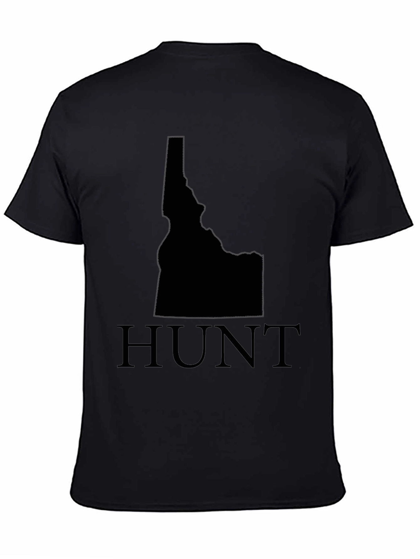 Idaho Hunt T-Shirt - State Outline Graphic Tee