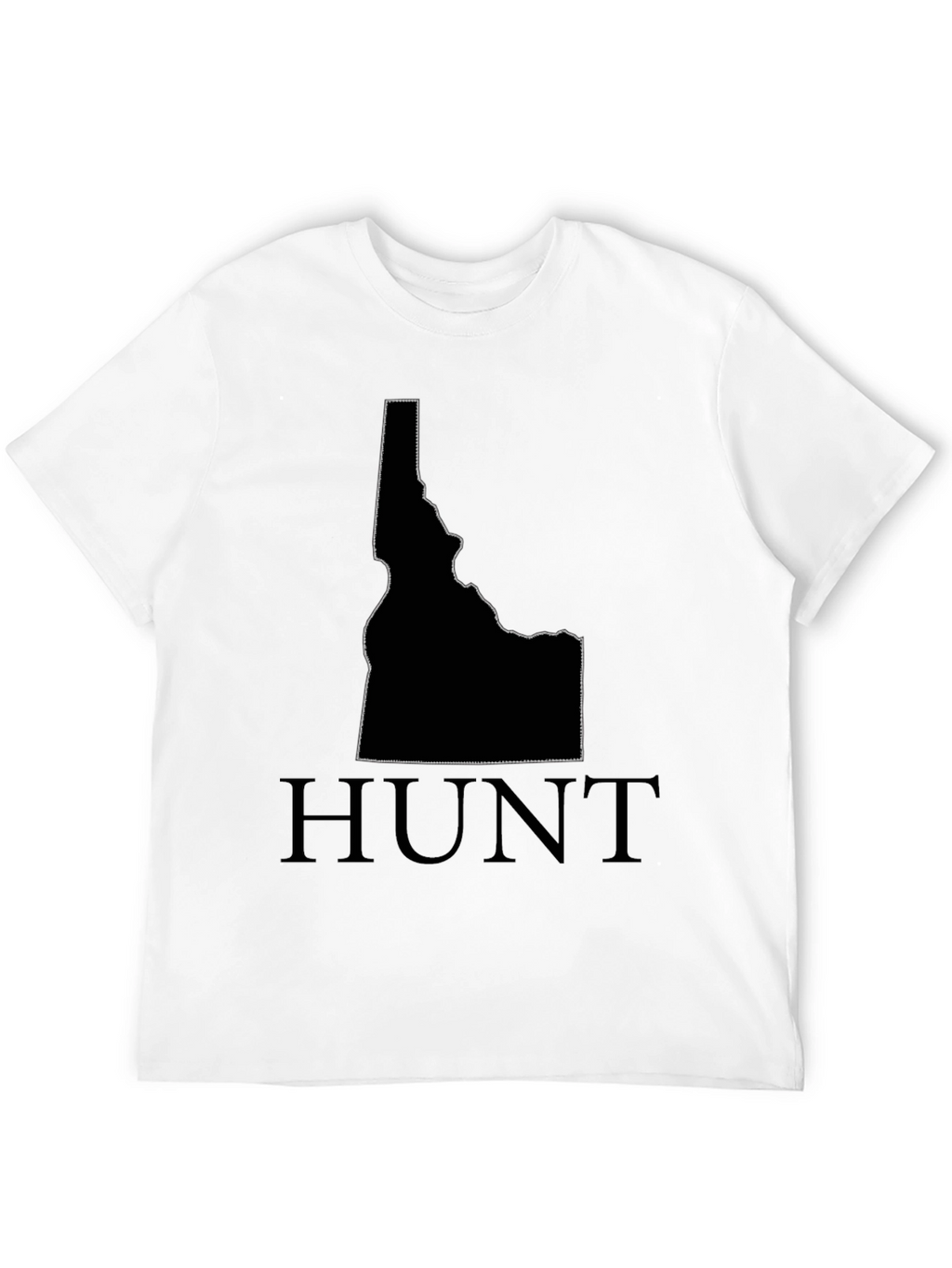 Idaho Hunt T-Shirt - State Outline Graphic Tee