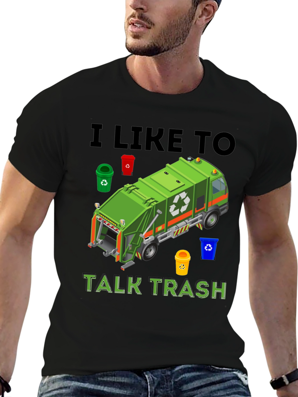 I Like To Talk Trash Graphic Tee