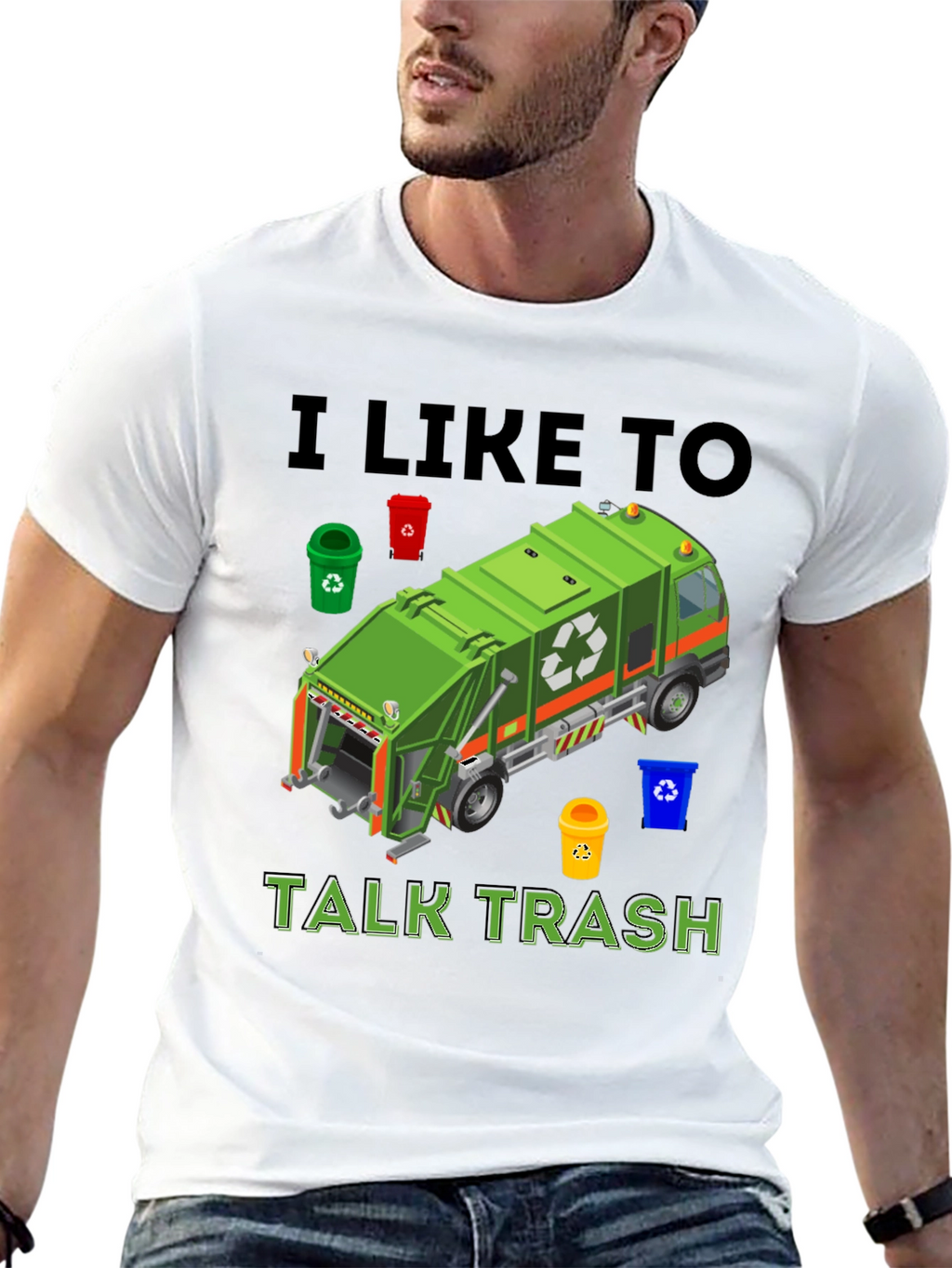 I Like To Talk Trash Graphic Tee