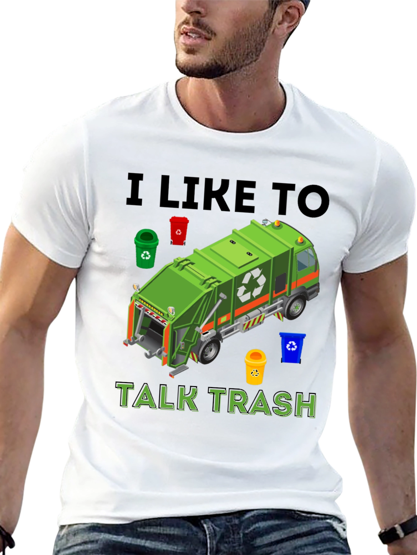 I Like To Talk Trash Graphic Tee