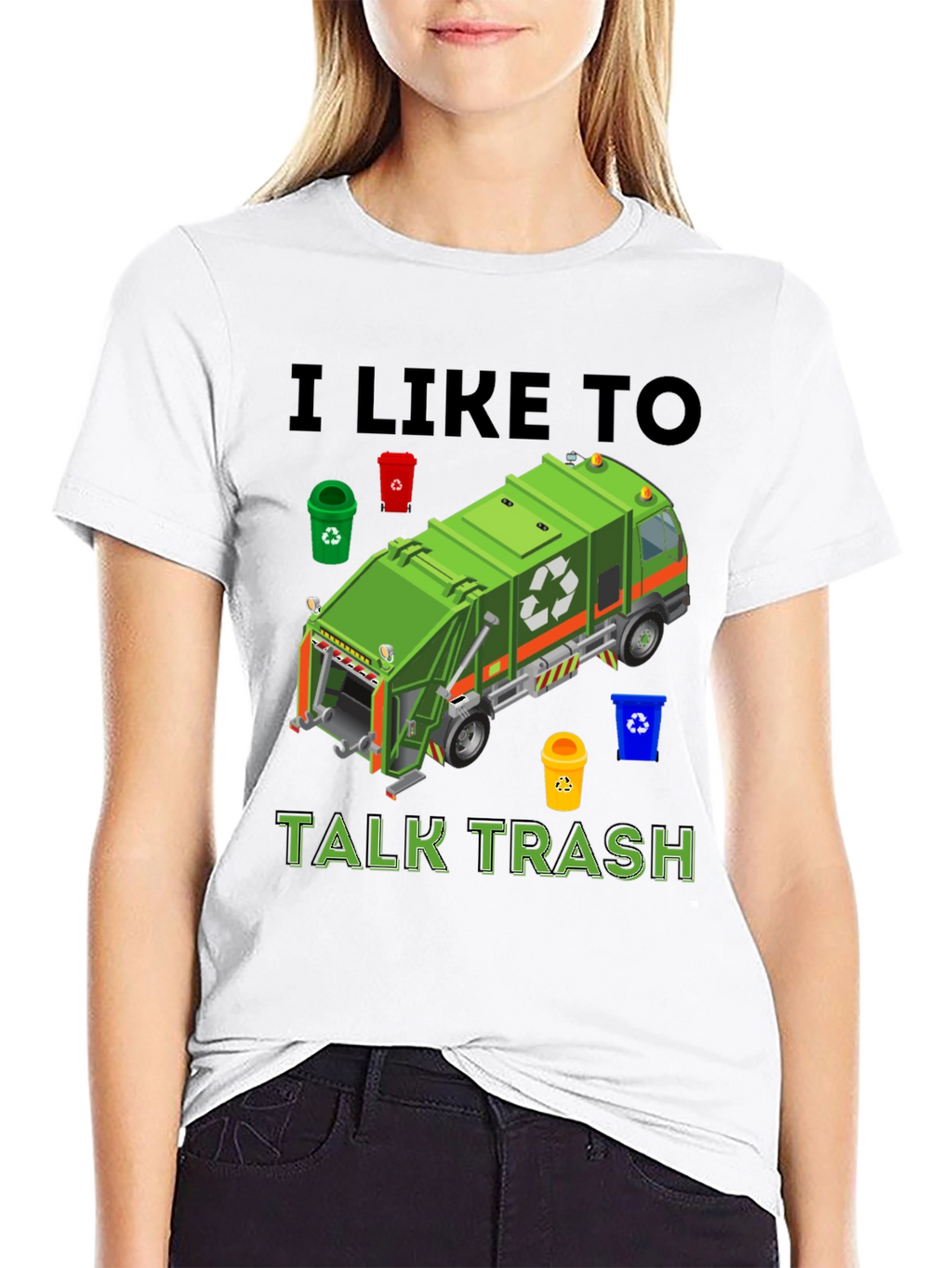 I Like To Talk Trash Graphic Tee