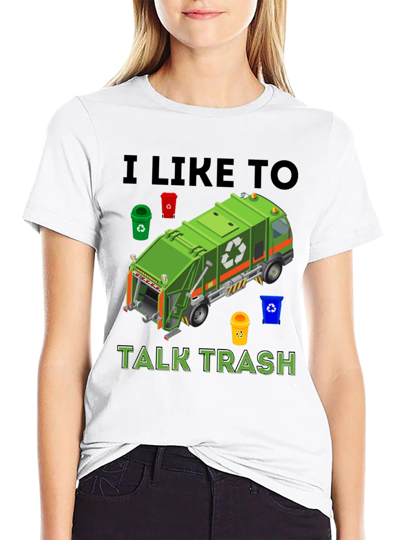 I Like To Talk Trash Graphic Tee