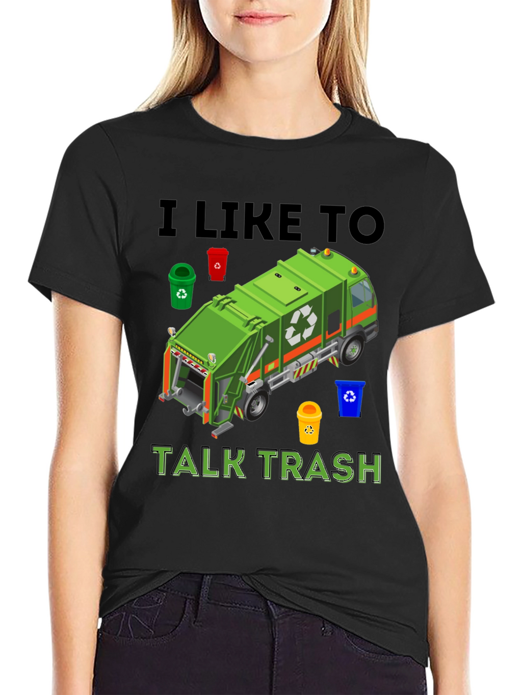 I Like To Talk Trash Graphic Tee