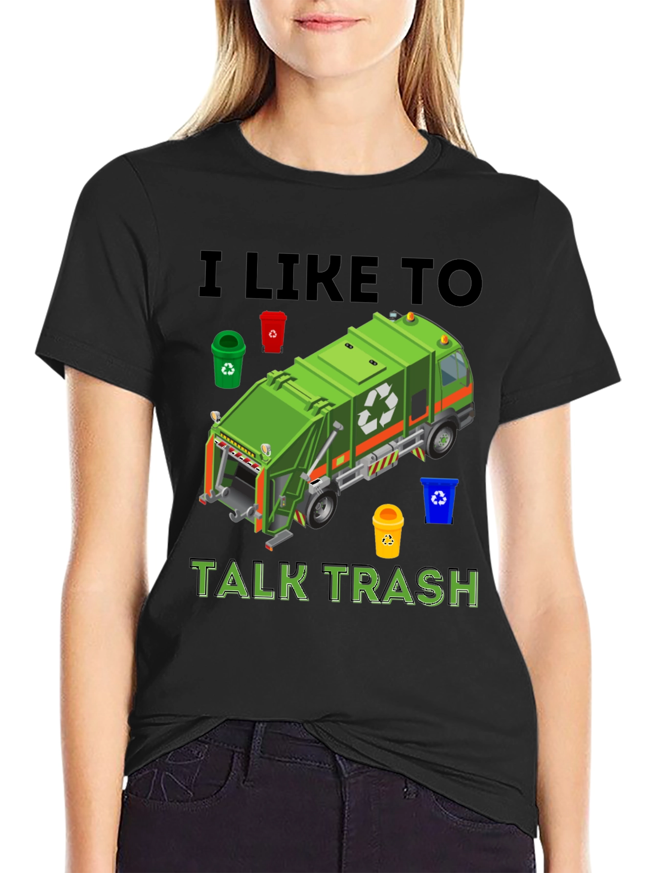 I Like To Talk Trash Graphic Tee