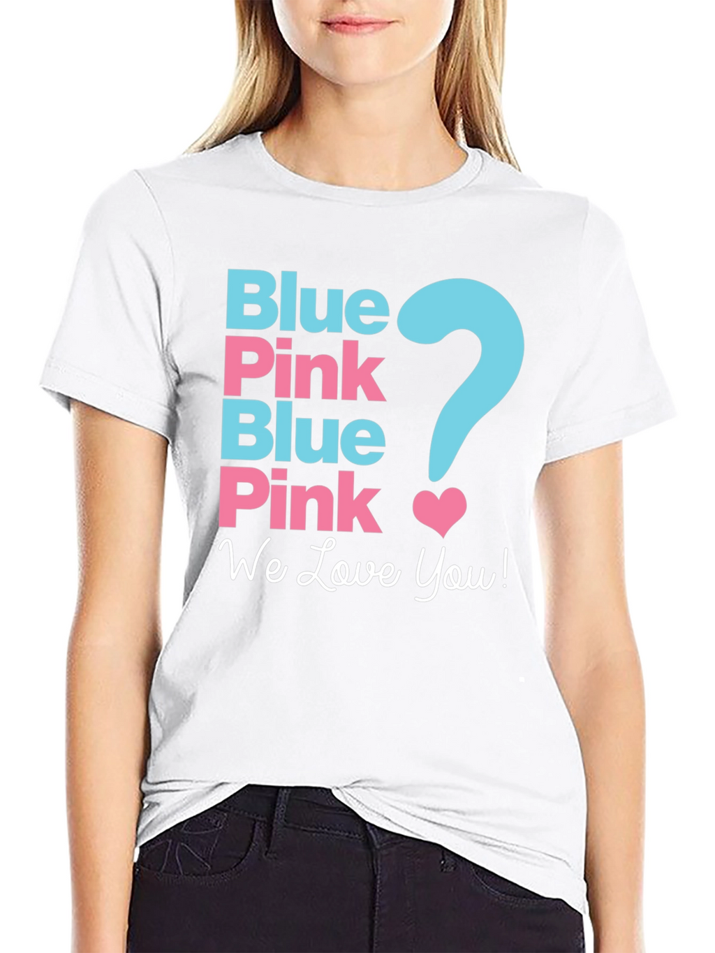 Gender Reveal Shirt - Blue or Pink?