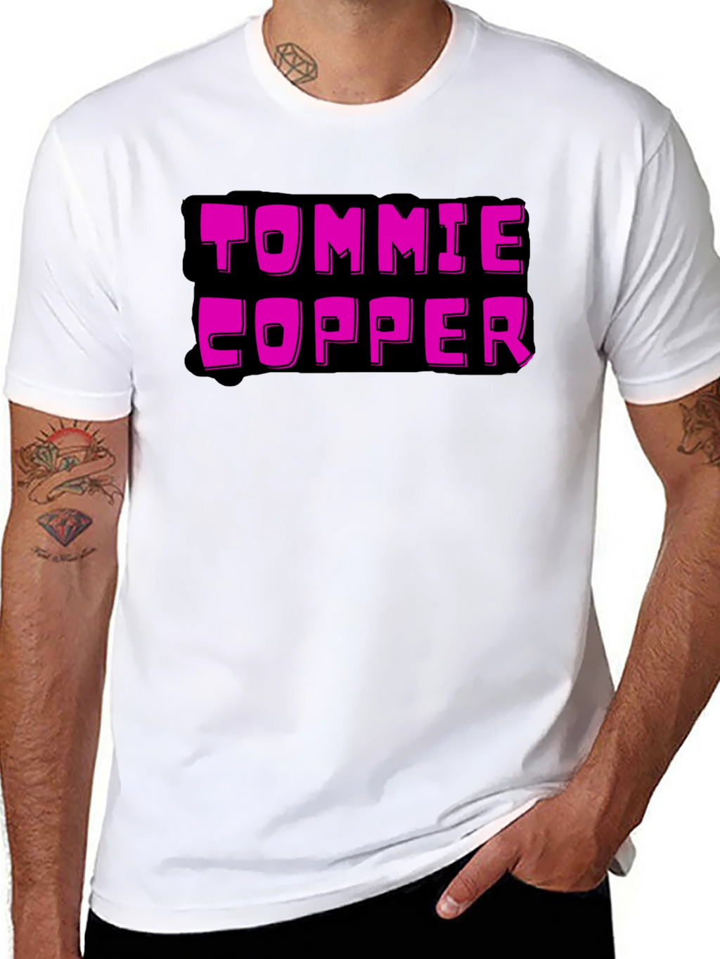 Tommie Copper Graphic Tee - Mens Black T-Shirt