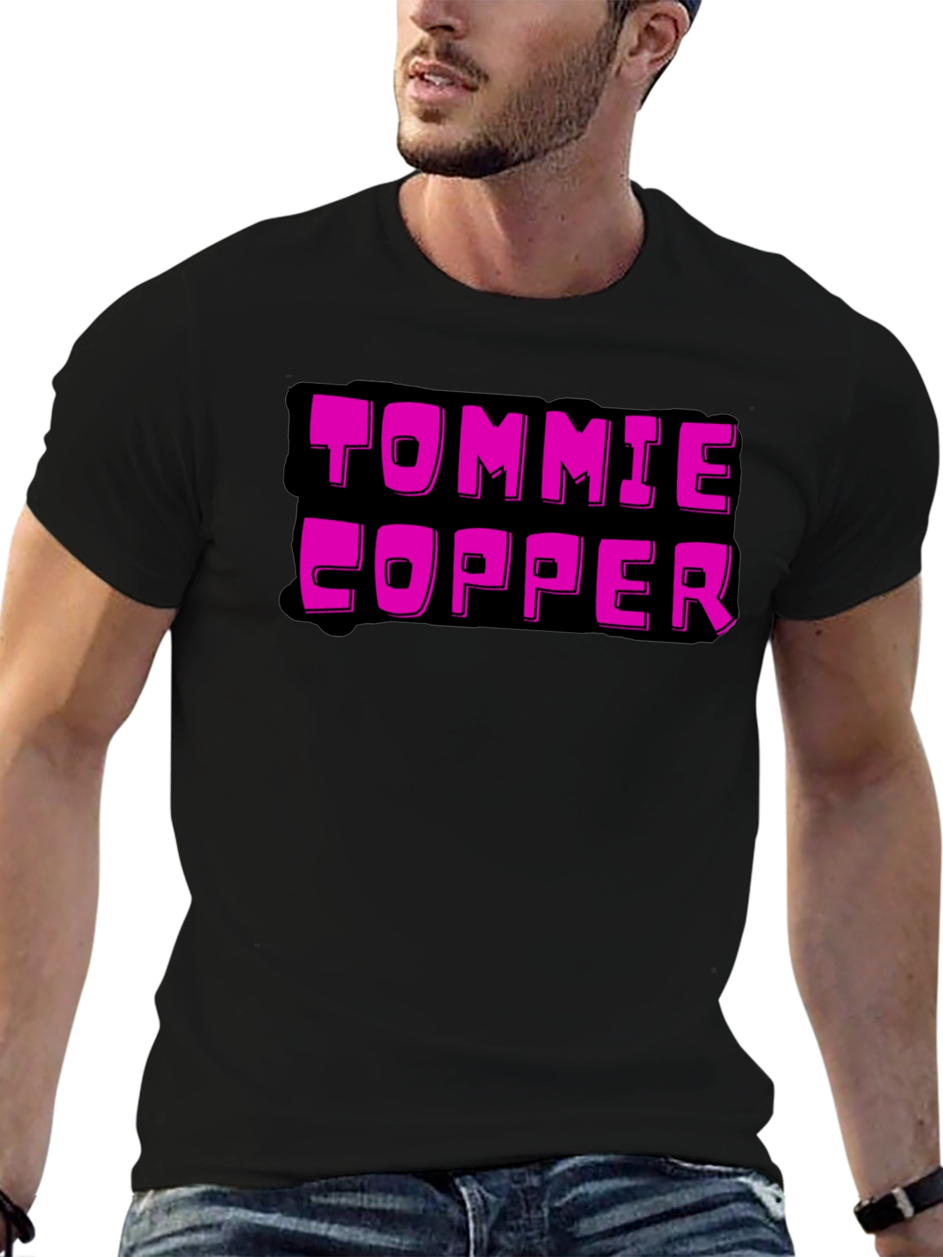 Tommie Copper Graphic Tee - Mens Black T-Shirt