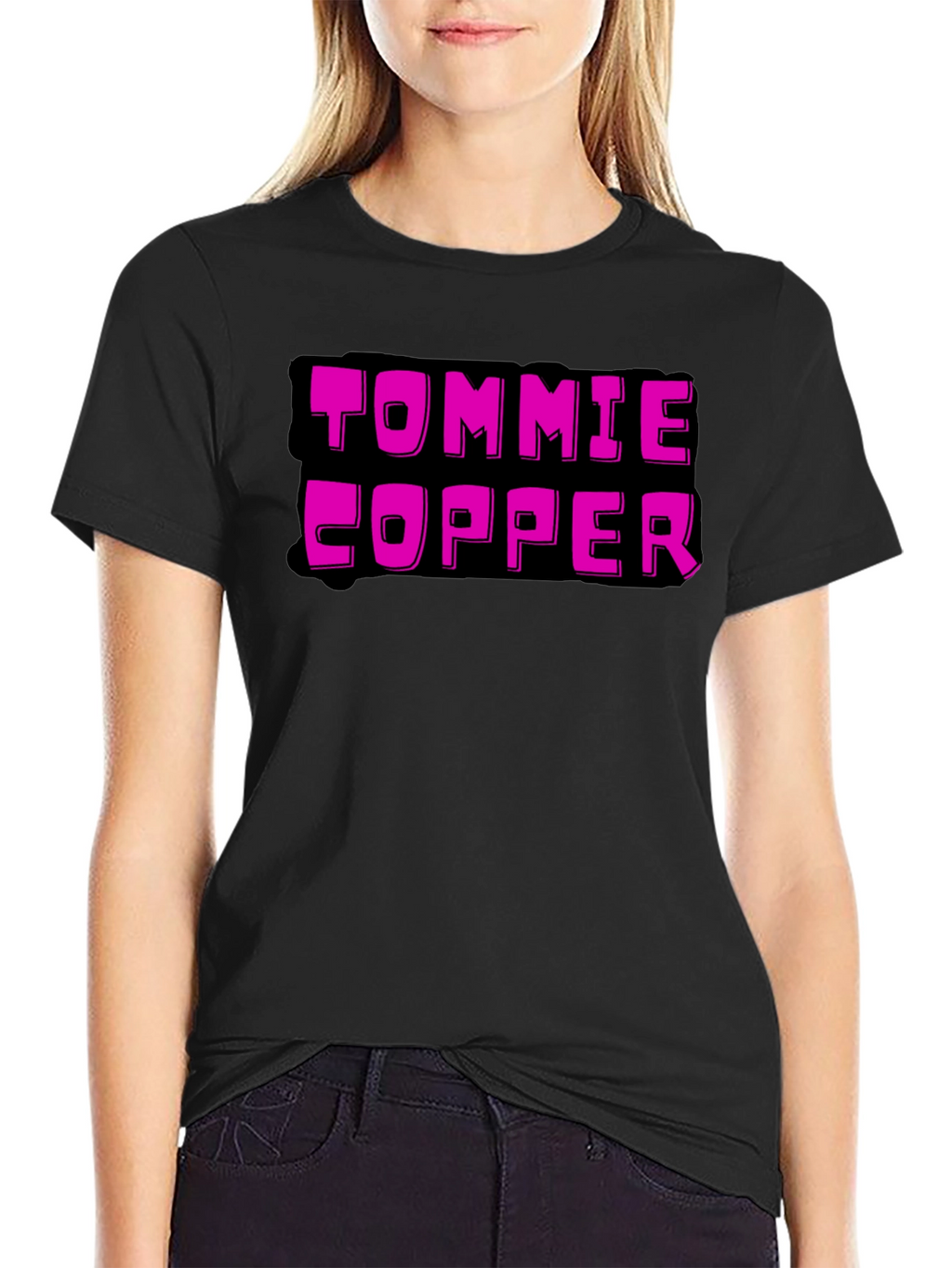 Tommie Copper Graphic Tee - Mens Black T-Shirt