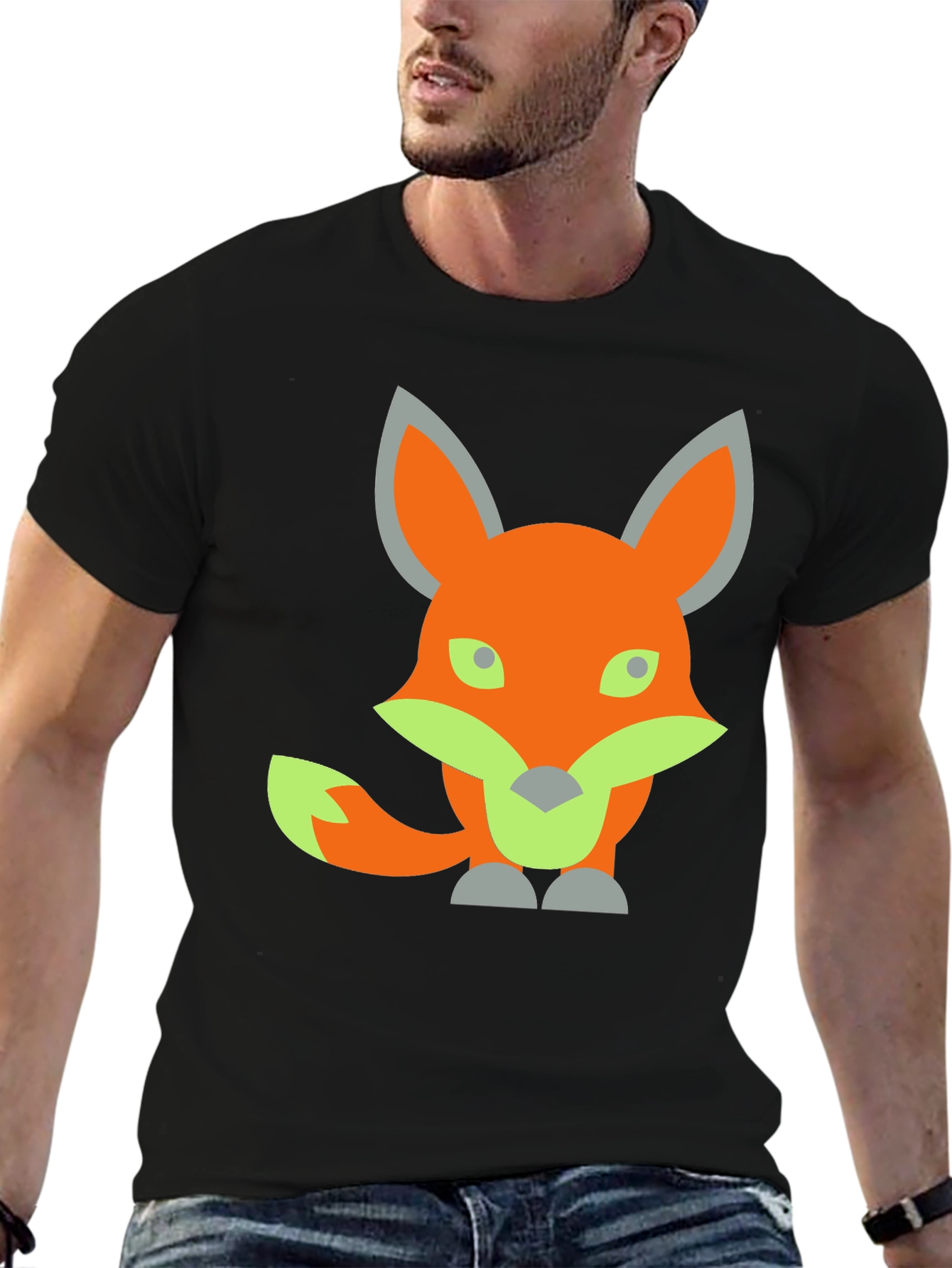 Fox Graphic T-Shirt - Funky and Fun!