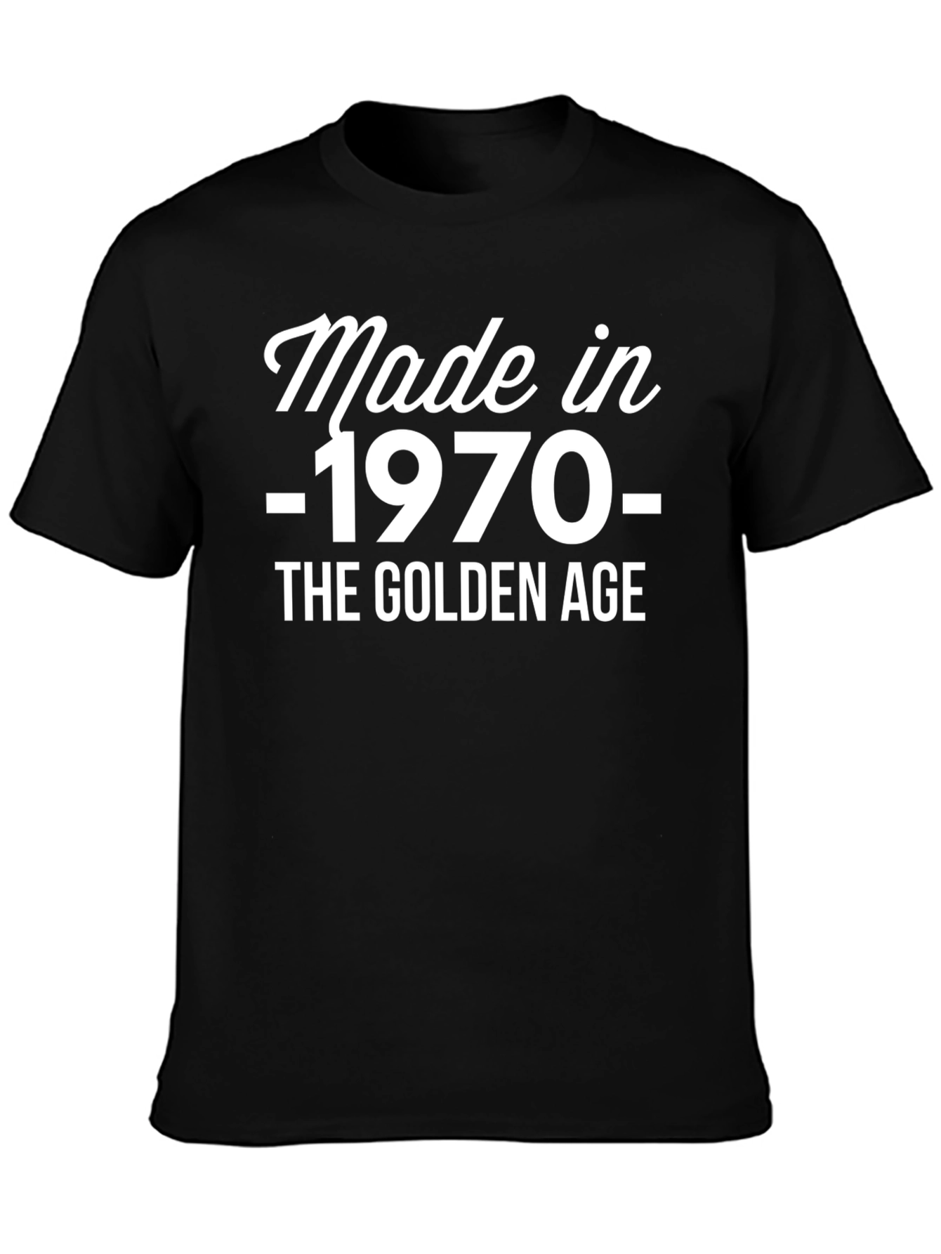 Made in 1970 T-Shirt - Golden Age Birthday Tee