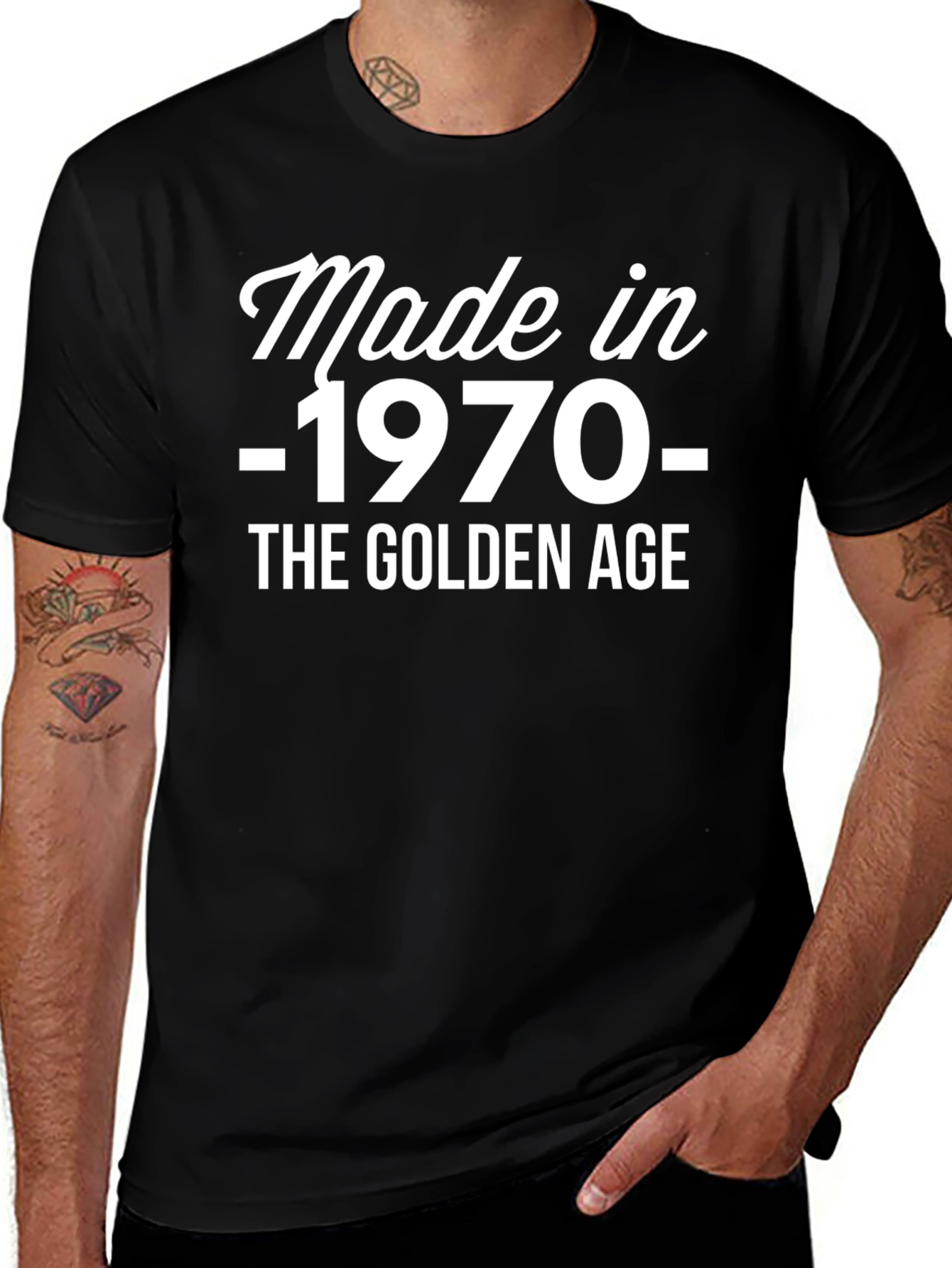 Made in 1970 T-Shirt - Golden Age Birthday Tee