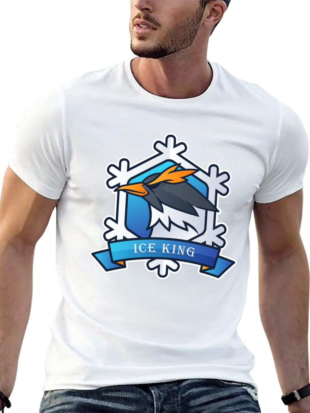 Ice King Graphic T-Shirt - Cool Design
