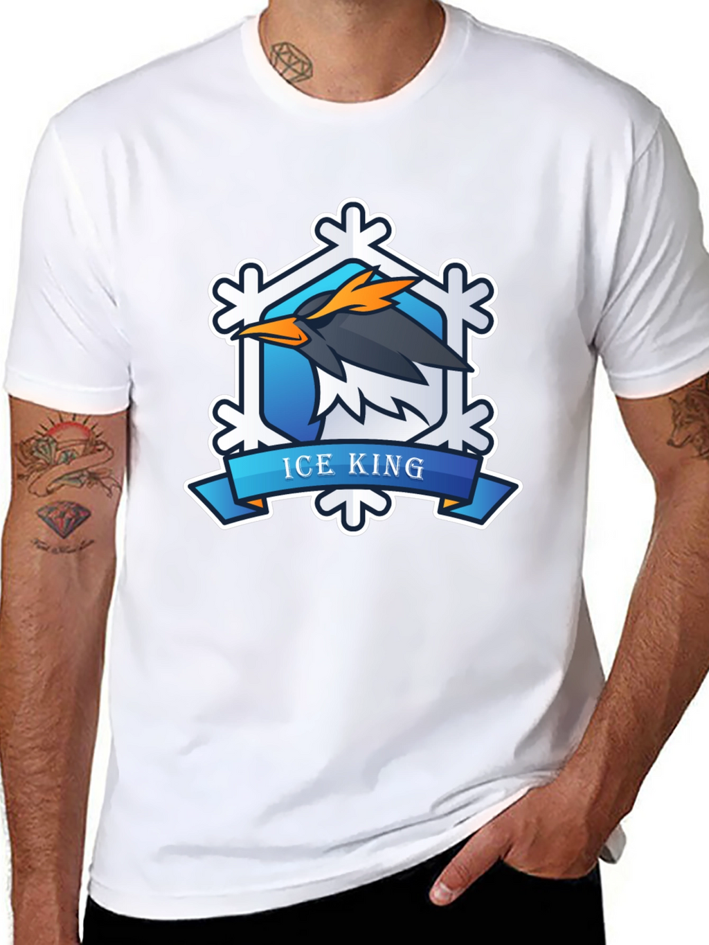 Ice King Graphic T-Shirt - Cool Design