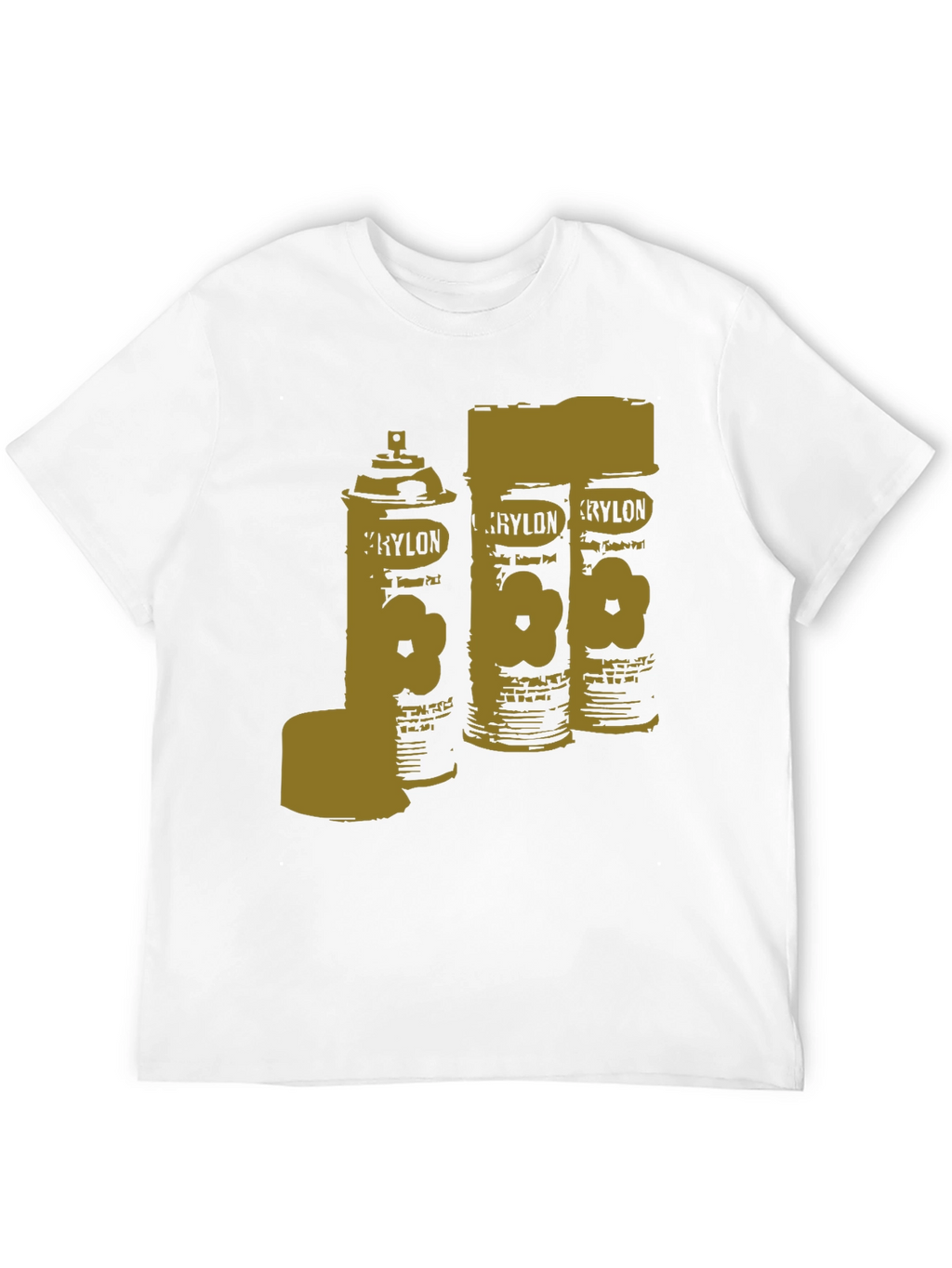Krylon Spray Paint Can Art T-Shirt - Black
