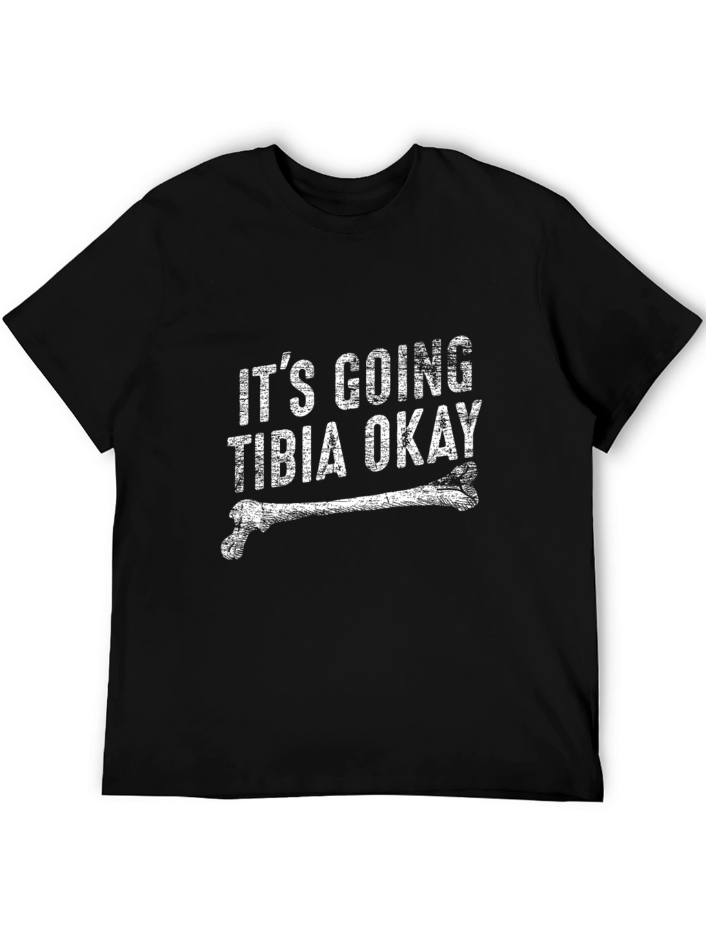 Its Going Tibia Okay Graphic Tee - Black