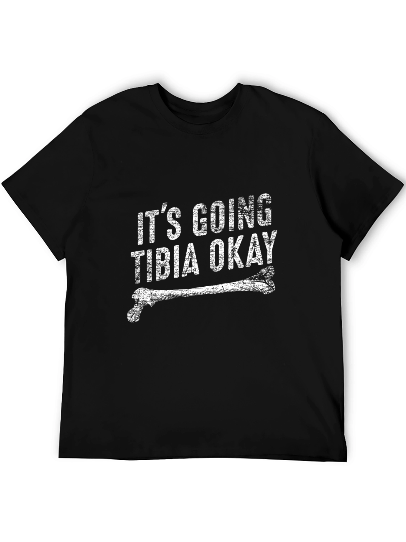 Its Going Tibia Okay Graphic Tee - Black