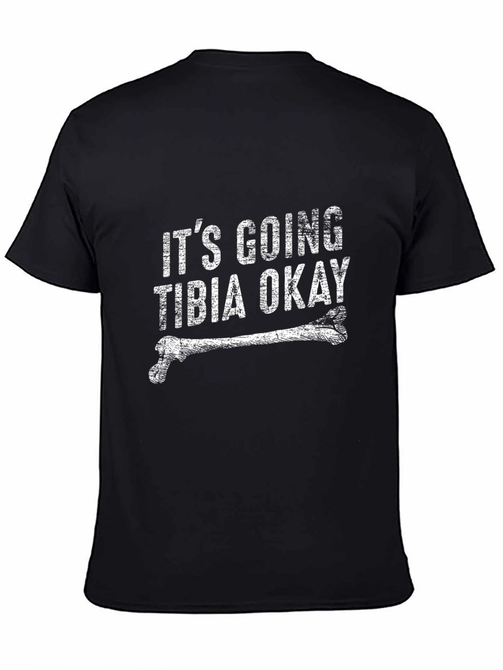 Its Going Tibia Okay Graphic Tee - Black