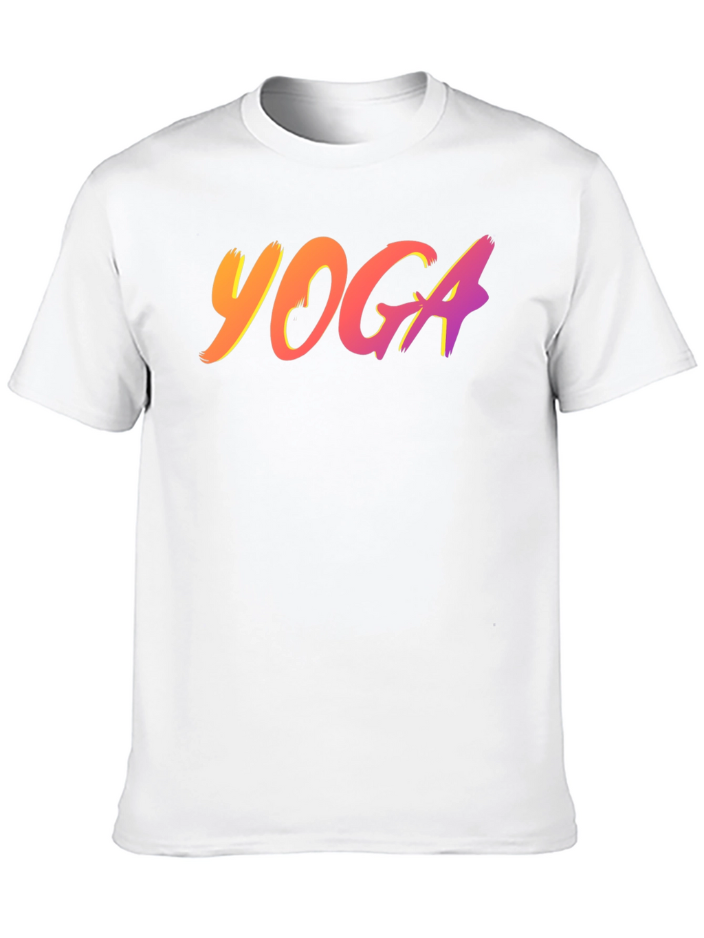 Yoga Tee - Gradient Design