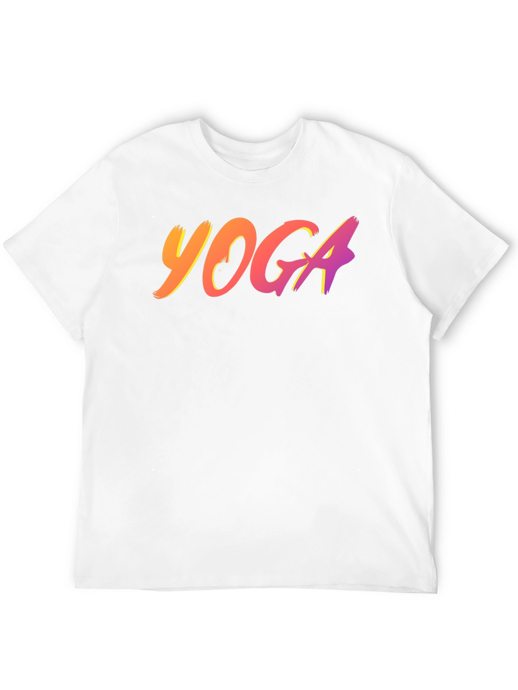 Yoga Tee - Gradient Design