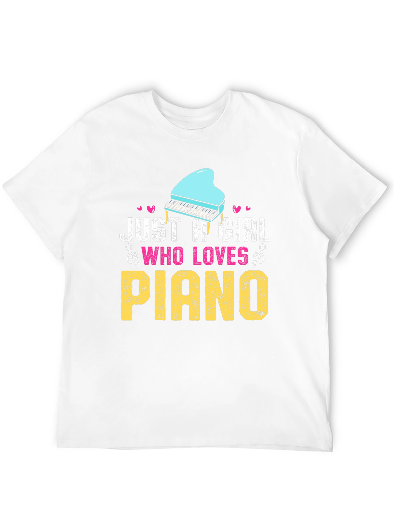 Just A Girl Who Loves Piano T-Shirt