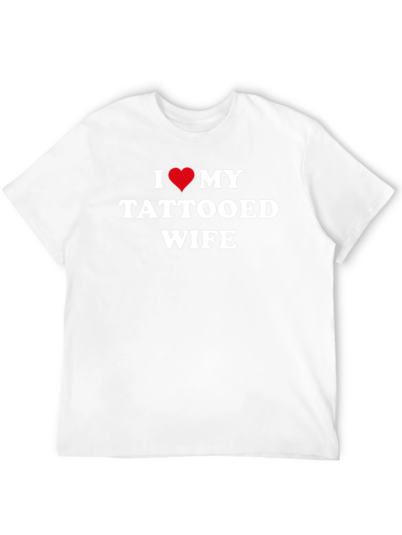 I Heart My Tattooed Wife - Novelty T-Shirt