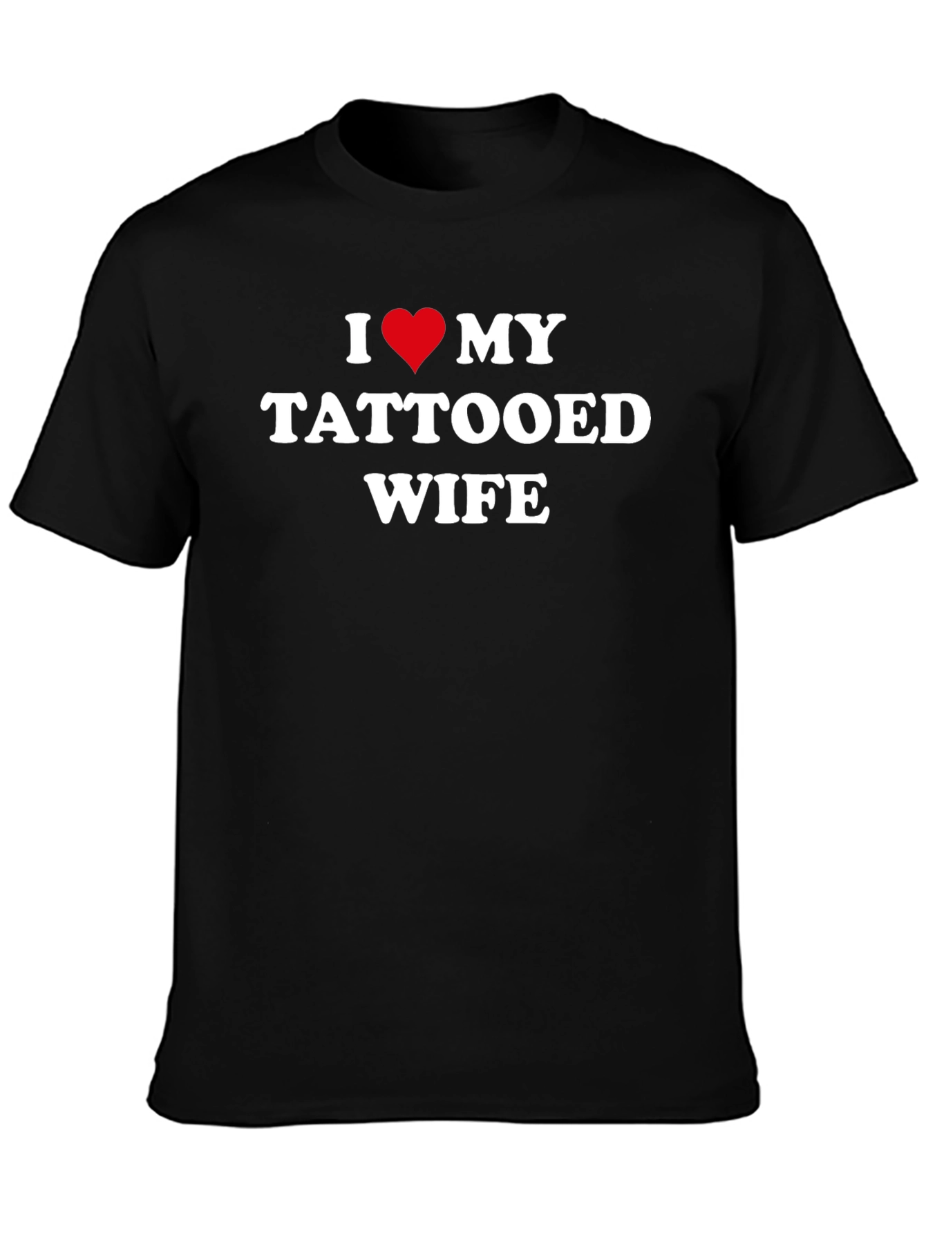 I Heart My Tattooed Wife - Novelty T-Shirt