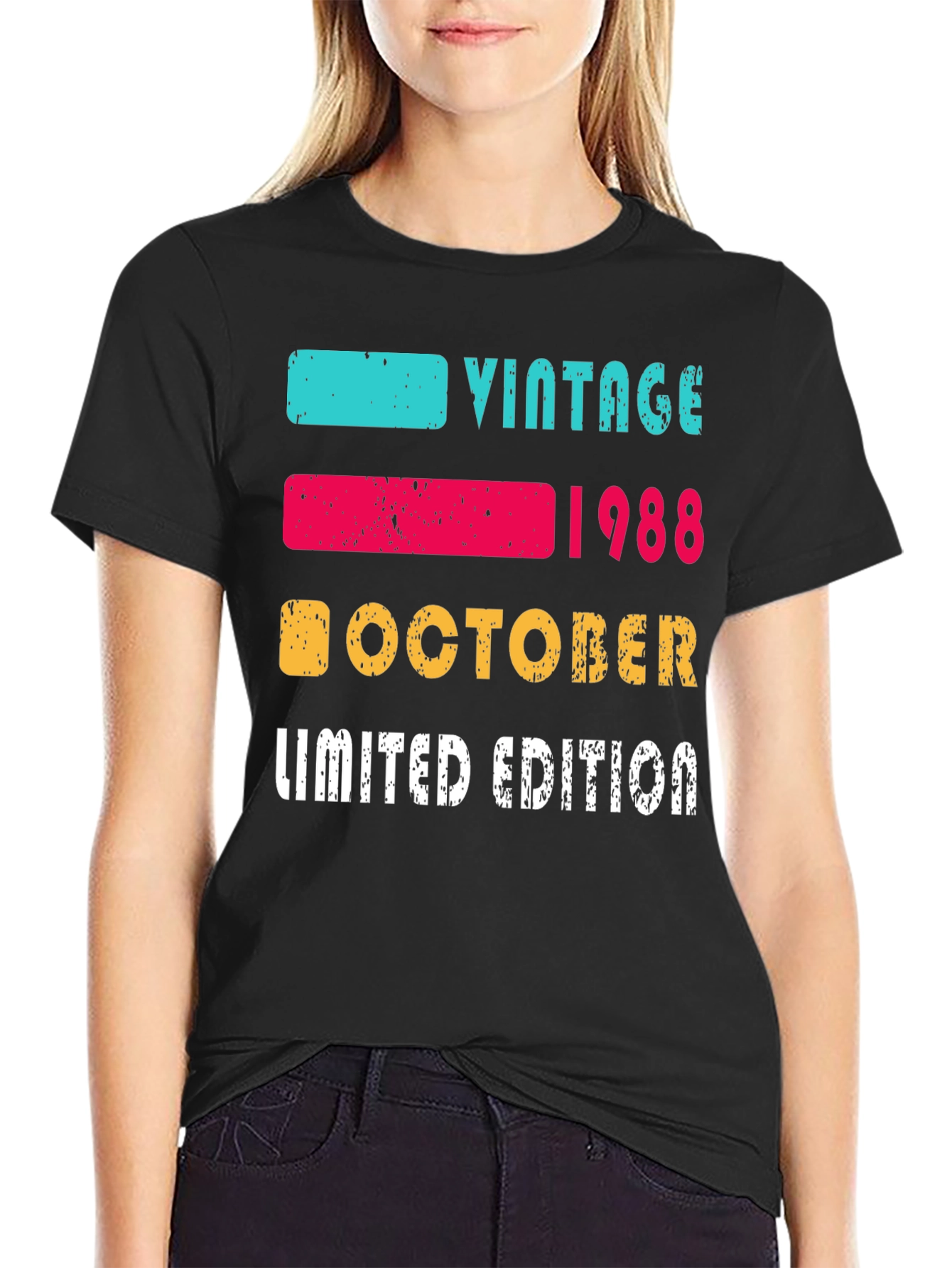 Vintage 1988 October Limited Edition T-Shirt