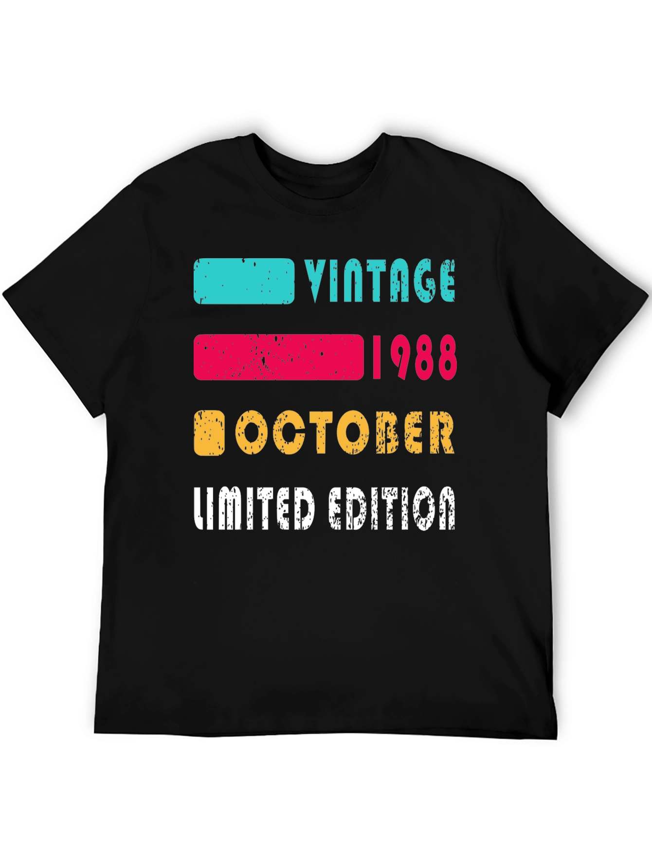 Vintage 1988 October Limited Edition T-Shirt