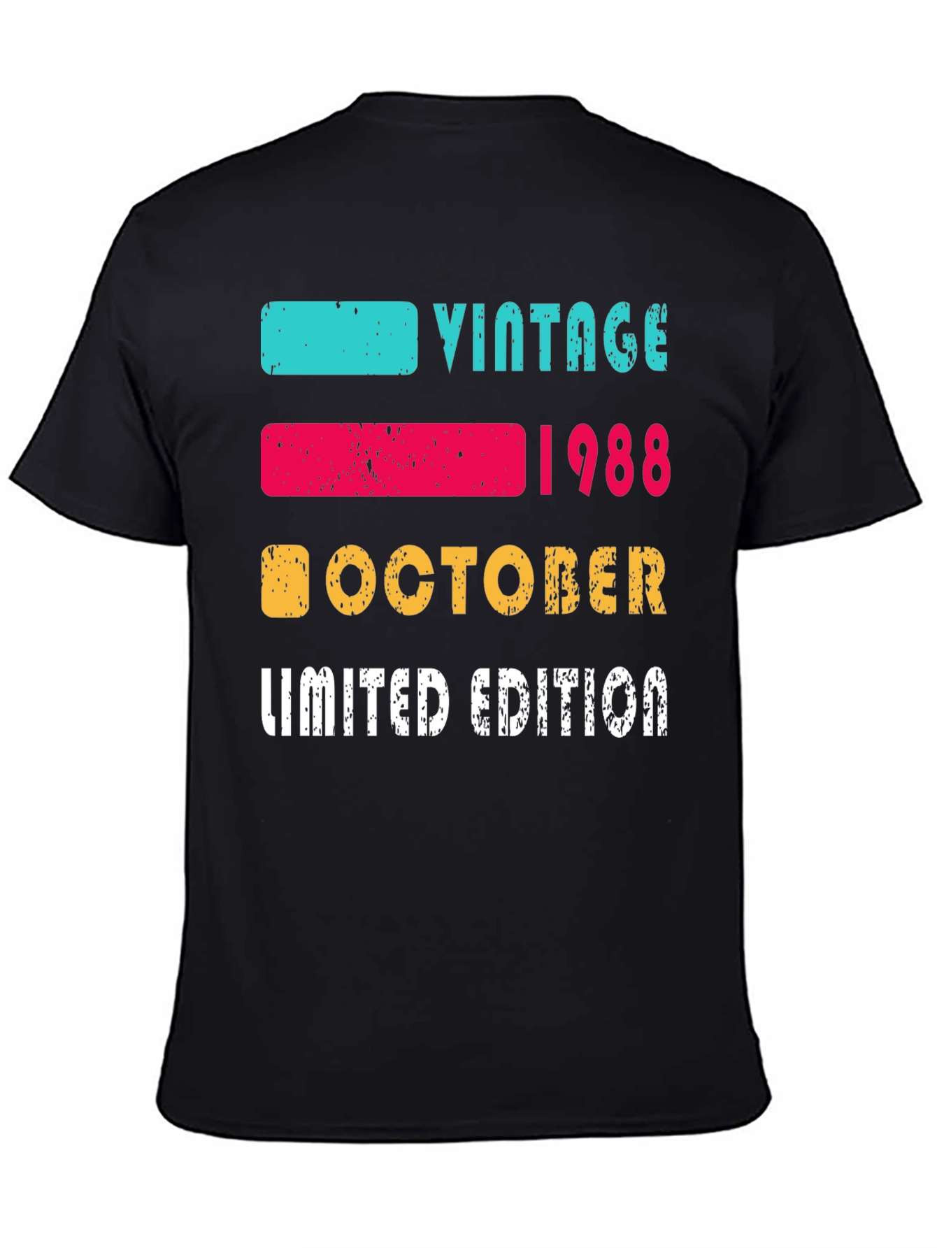 Vintage 1988 October Limited Edition T-Shirt