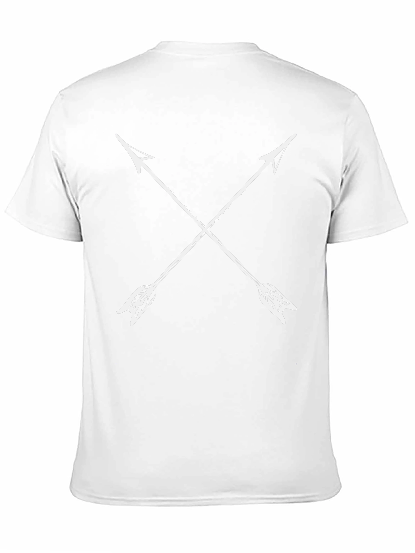 Crossed Arrow Graphic Tee - Stylish Black T-Shirt