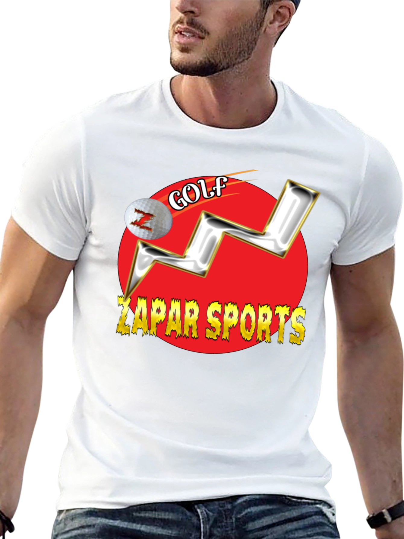 Zapar Sports Golf Graphic T-Shirt