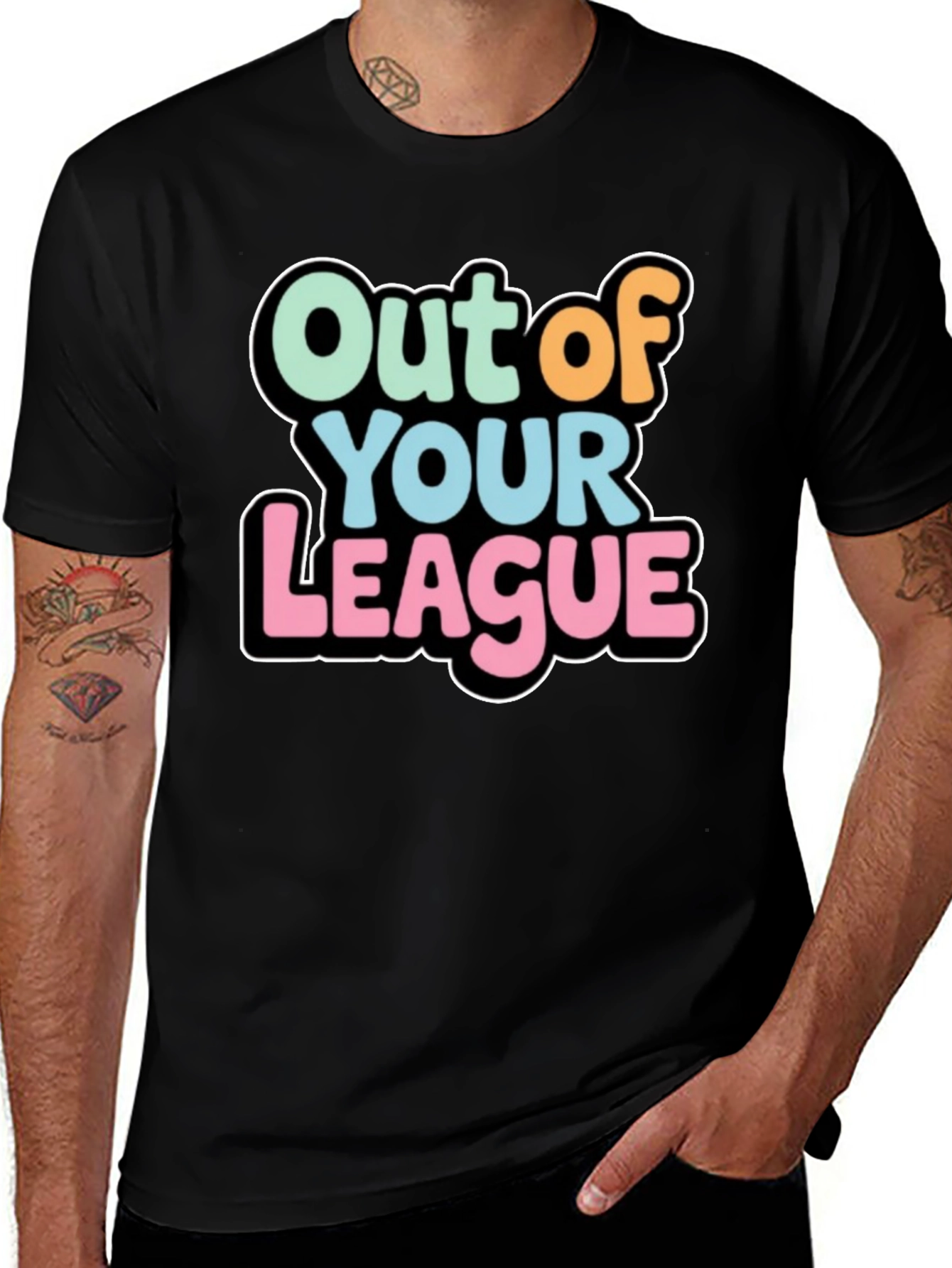 Out of Your League Graphic T-Shirt