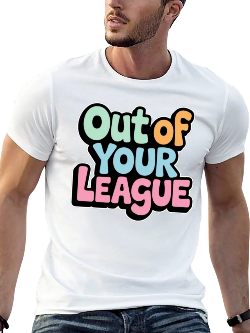Out of Your League Graphic T-Shirt
