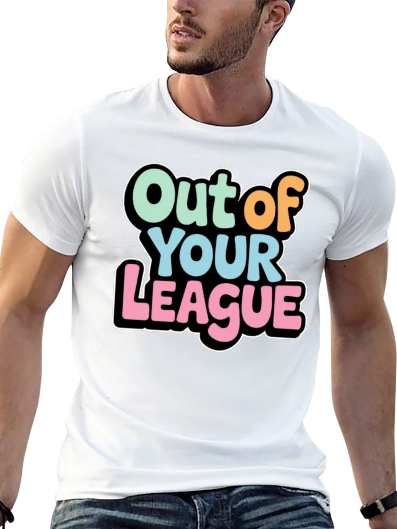 Out of Your League Graphic T-Shirt