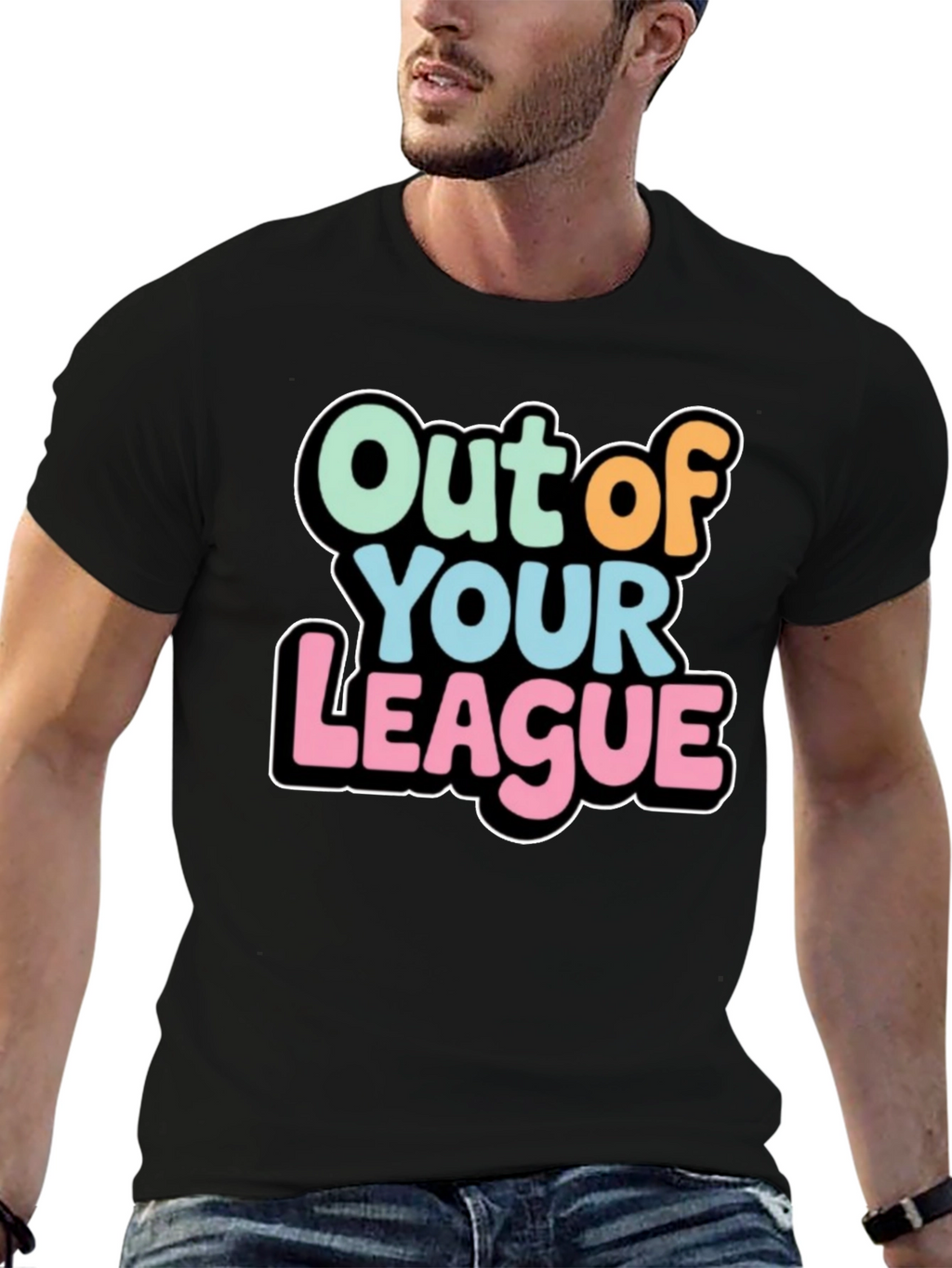 Out of Your League Graphic T-Shirt