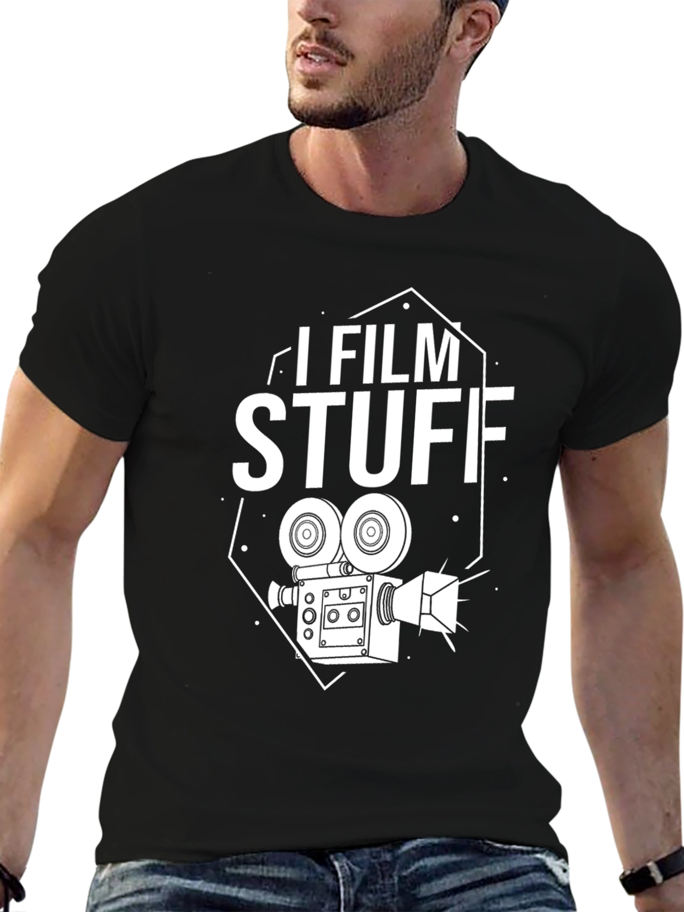 I Film Stuff Graphic Tee - Filmmaker T-Shirt