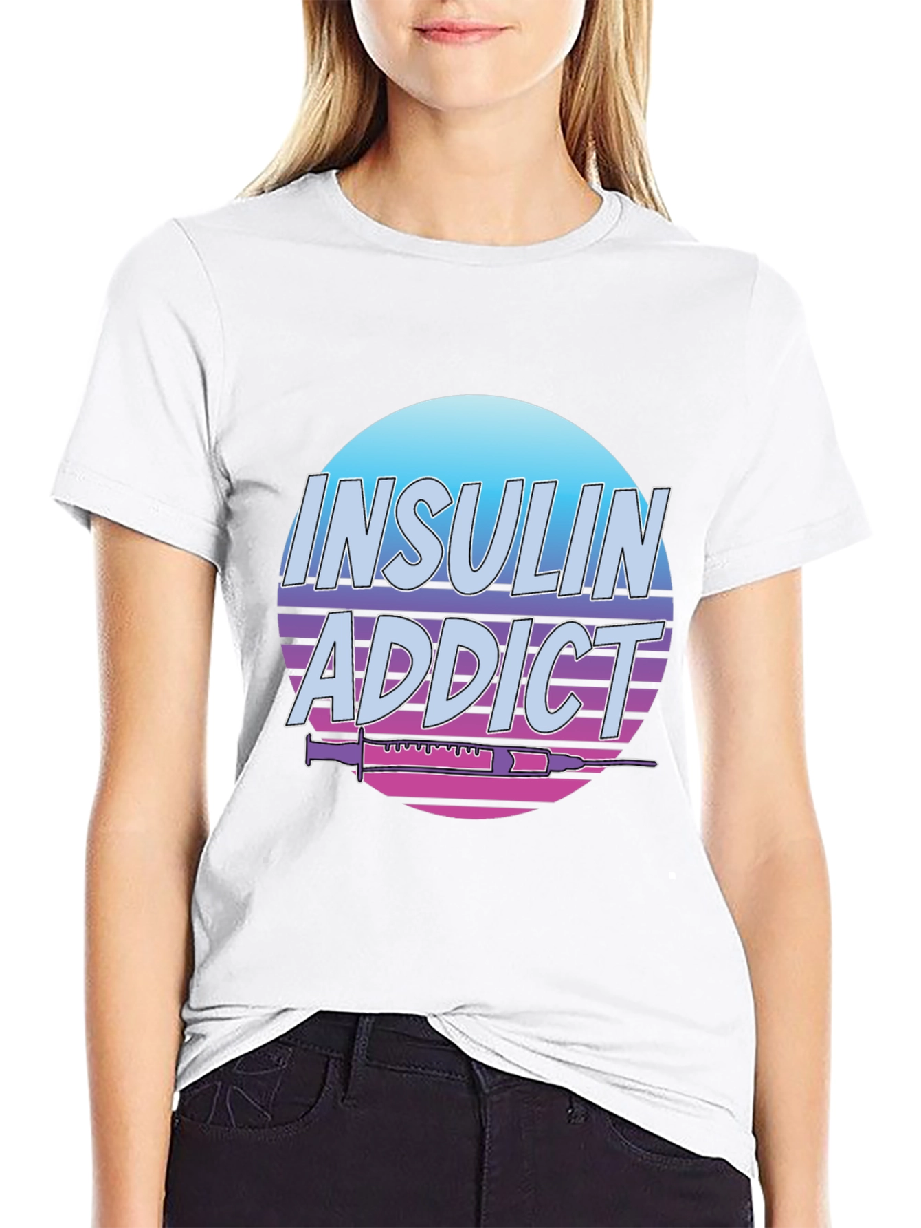 Insulin Addict Graphic T-Shirt