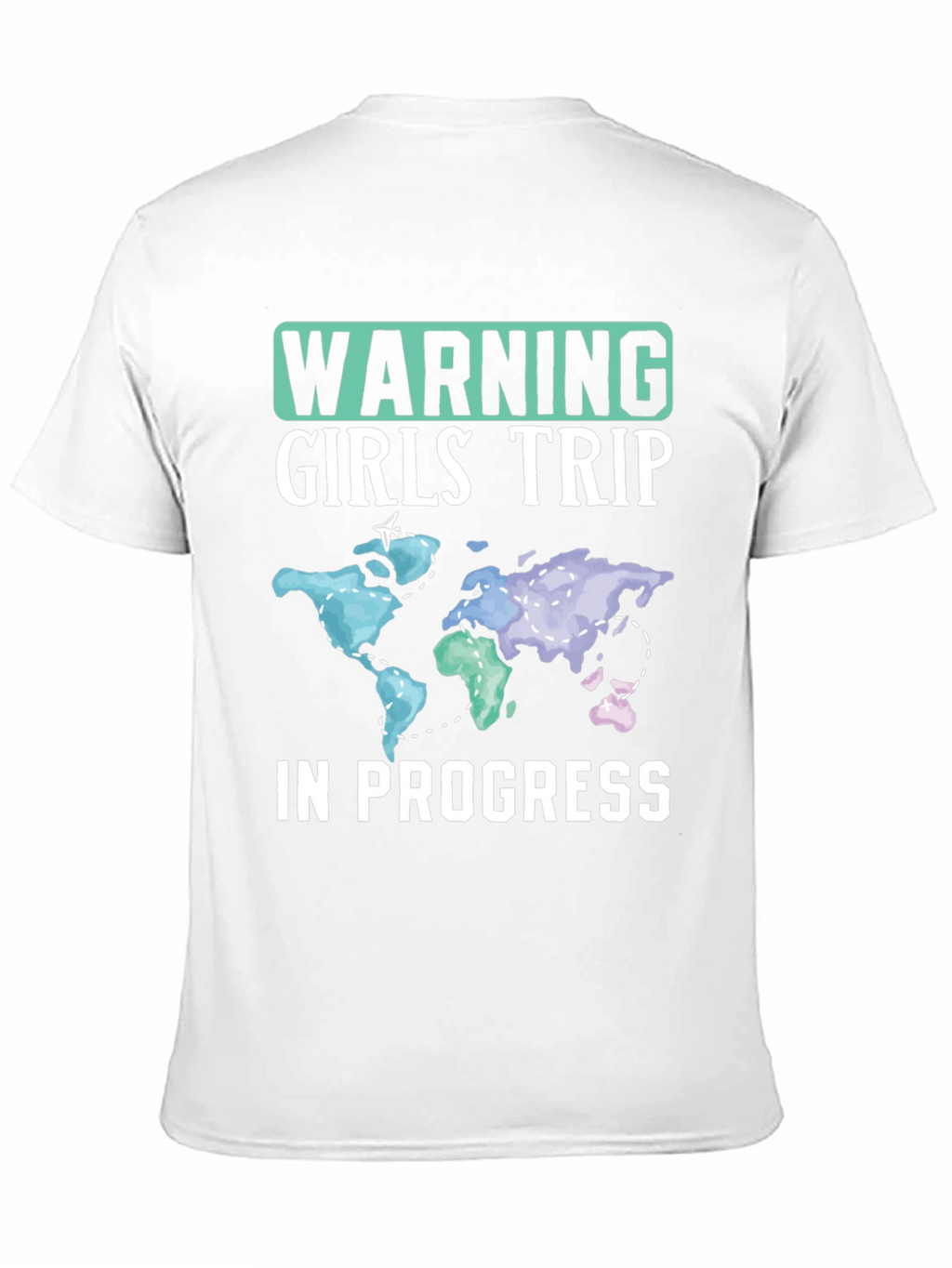 Warning Girls Trip in Progress Graphic T-Shirt