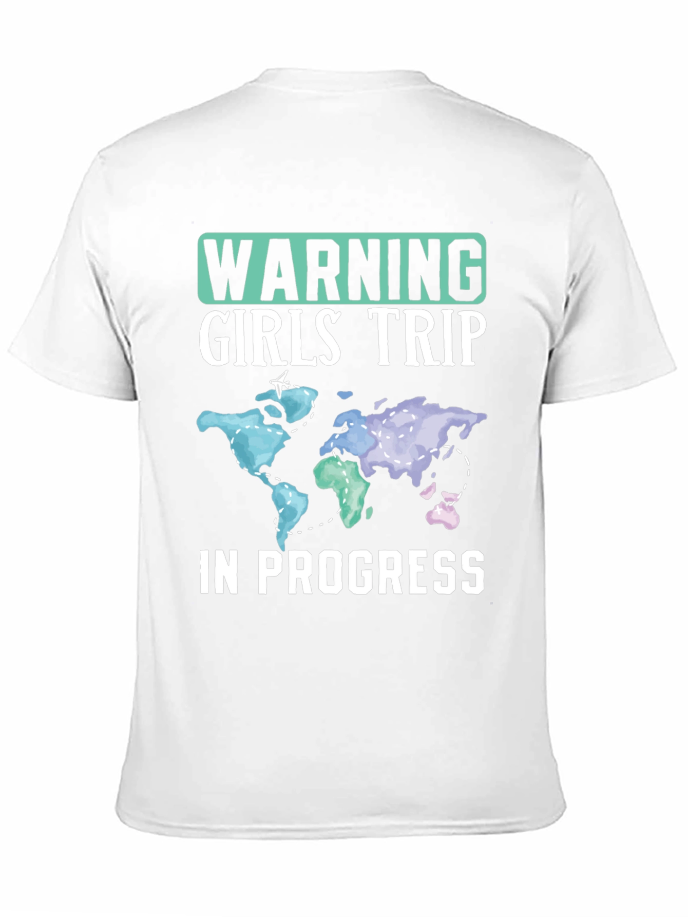 Warning Girls Trip in Progress Graphic T-Shirt