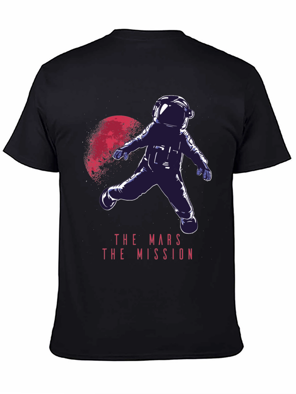 Mars Mission Graphic Tee - Space Adventure T-Shirt