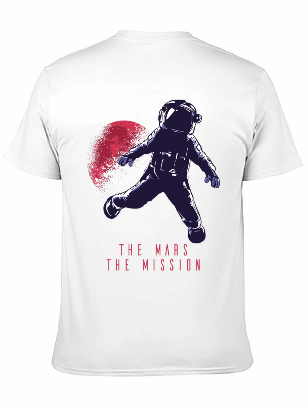 Mars Mission Graphic Tee - Space Adventure T-Shirt
