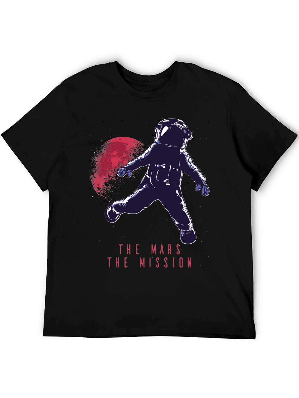 Mars Mission Graphic Tee - Space Adventure T-Shirt