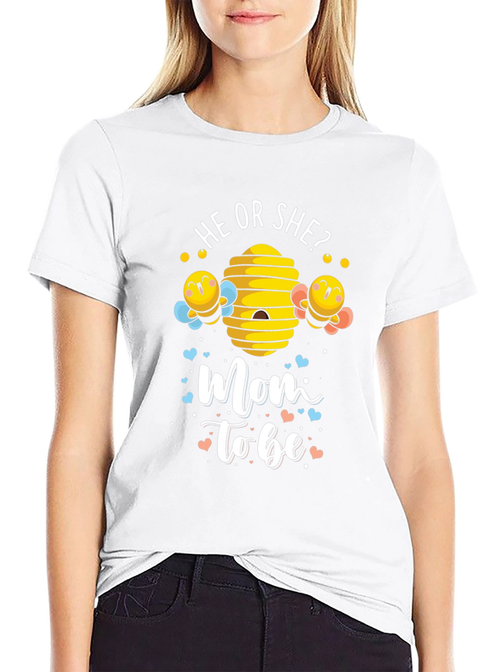Mom To Bee T-Shirt Gender Reveal