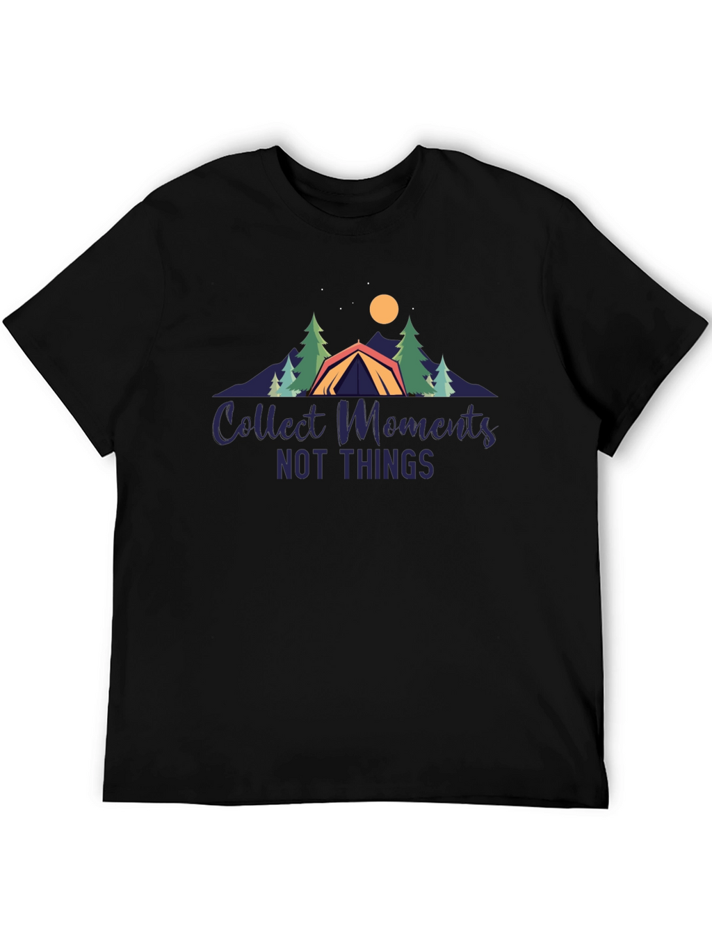 Collect Moments T-Shirt - Camping Design