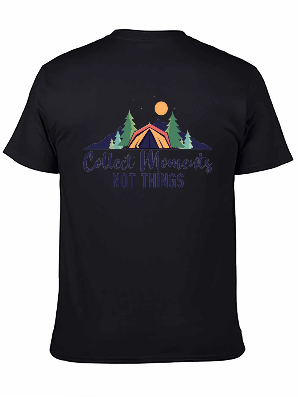Collect Moments T-Shirt - Camping Design