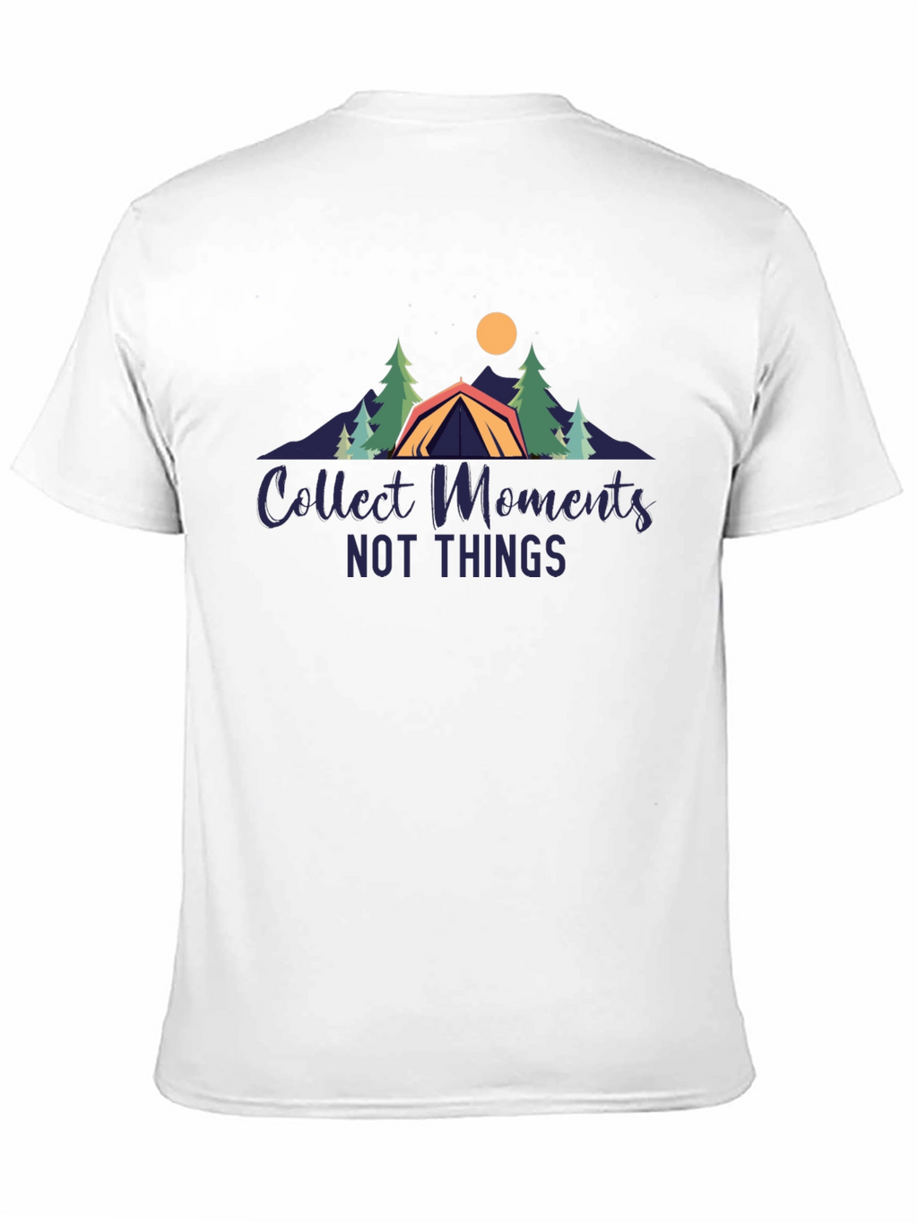 Collect Moments T-Shirt - Camping Design