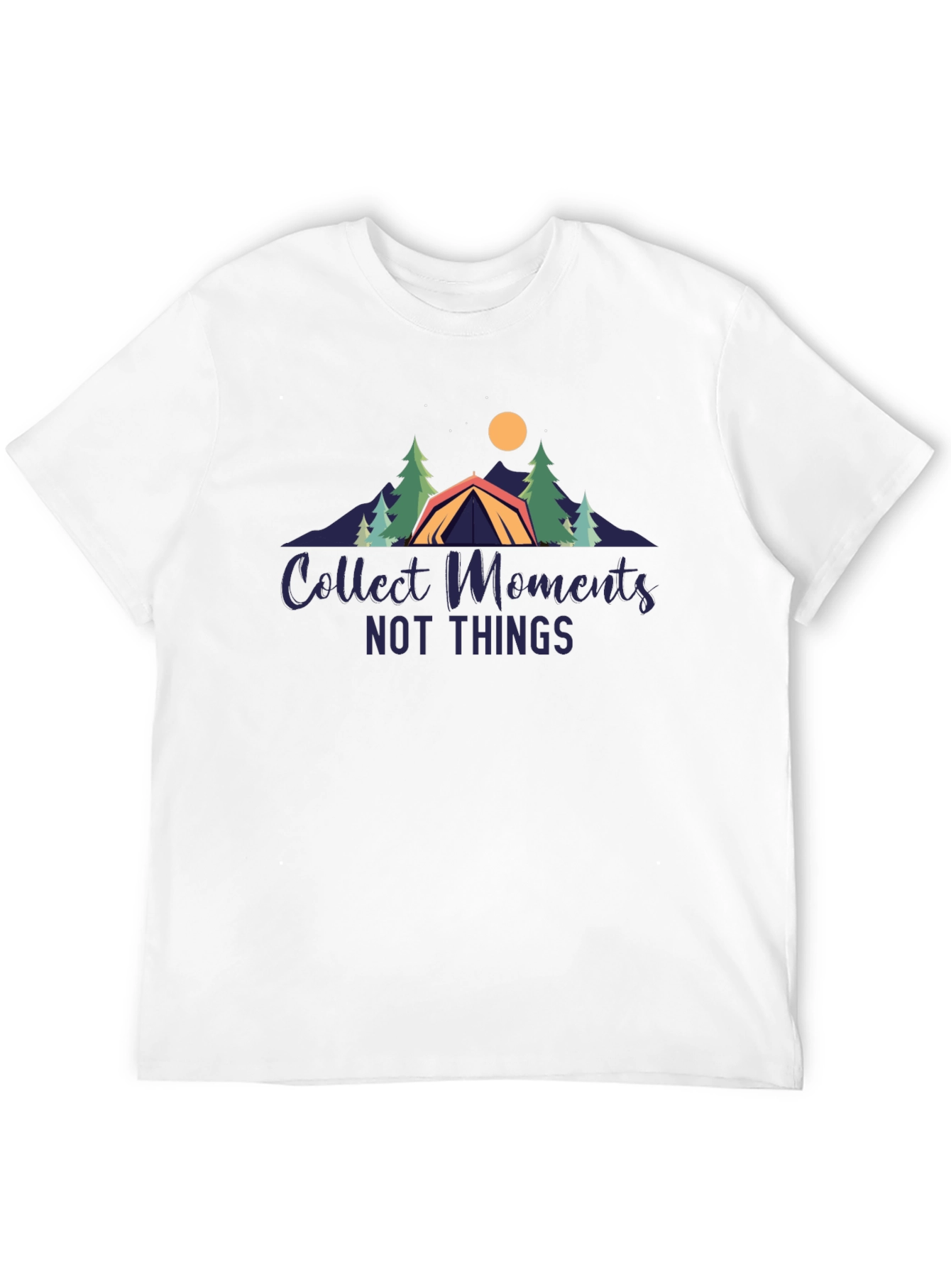 Collect Moments T-Shirt - Camping Design