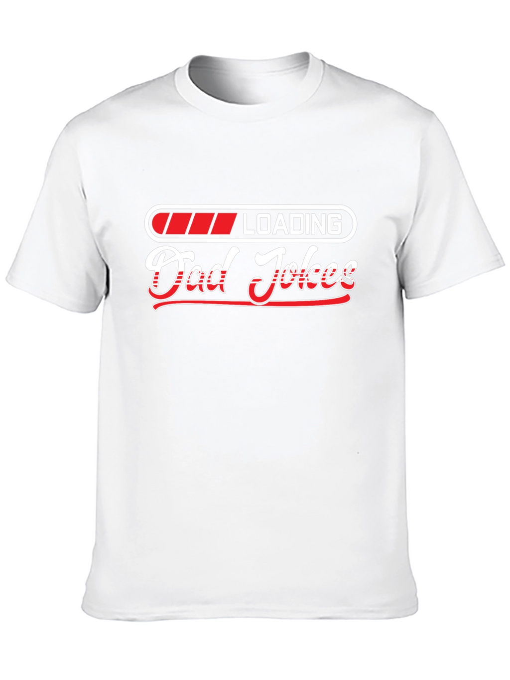 Dad Jokes Loading T-Shirt - Funny Fathers Day Tee